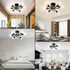 Collage of interior design settings featuring a black ceiling light fixture. Náhled obrázku produktu