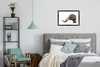 MuchoWow® MuchoWow® Gerahmtes Poster Elefant - Zähne - Weiß Produktbild-Vorschau 5