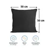 Komfortec 100% Baumwolle Kissenbezüge 2er Set 50x50 cm, Produktbild-Vorschau 3