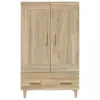 vidaXL Deska barowa dąb sonoma 70x31x115 cm materiał Podgląd zdjęcia produktu 6