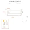 Puluomis Elektrische handdoekwarmer met één Productafbeelding-voorbeeld 3