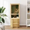 vidaXL Terrarium Braun 50 x 50 x 80 cm OSB Produktbild-Vorschau 4
