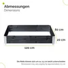 Garronda 3 pièces rehausse en bois pour palette caisse de Voir les images du produit 2
