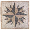 vidaXL Mosaikfliesen Windmuster Mehrfarbig 120 x 120 cm Produktbild-Vorschau 1