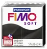 FIMO, Modelliermasse, Knete schwarz soft normal Produktbild-Vorschau 1