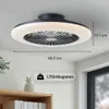 BRILLIANT Plafonnier LED avec ventilateur SALERNO | Ø 49cm Voir les images du produit 17