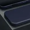 TORRO iPhone 16 Pro Schlank Leder Bumper Hülle – Blau Produktbild-Vorschau 5
