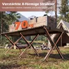 Składany stół kempingowy COSTWAY, drewniany stół piknikowy Podgląd zdjęcia produktu 4
