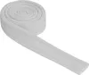A white terry cloth belt for a bathrobe, rolled up on one end and extending straight. Produktbild-Vorschau