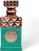 A perfume bottle with a teal base and gold accents, set against a white background. Anteprima dell’immagine prodotto