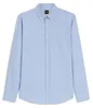 Elegantes Herrenhemd Blau: Langarm, Regular Fit, Produktbild-Vorschau 8