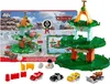 A Disney Pixar Cars themed advent calendar with a Christmas tree-like structure and toy cars. Náhled obrázku produktu