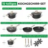 A collage of cookware items with dimensions and labels. Anteprima dell’immagine prodotto