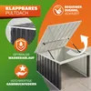 GARDEBRUK® Mähroboter Garage Metall Wetterbeständig Produktbild-Vorschau 7