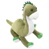 vidaXL Dino Kuscheltier Brontosaurus Plüsch Grün Produktbild-Vorschau 2