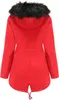 ASKSA Damen Winterparka Lang Wintermantel mit Kapuze Produktbild-Vorschau 5