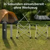 BigDean Campingtisch faltbar Ultraleicht Kleiner Klapptisch Produktbild-Vorschau 4
