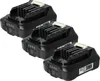 vhbw 3x Akku Ersatz für Makita BL1040, BL1040B-2, BL1041, Produktbild-Vorschau 1