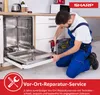 SHARP Geschirrspüler 60 cm freistehend 14 Maßgedecke Produktbild-Vorschau 10