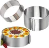 Tortenrand 10,5cm, verstellbar, 16,5-30cm Tortenrand, Stahl Produktbild-Vorschau 1