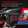 COSTWAY 6 szt. uchwyt nasadek magnetyczny, 1/2 cala, 3/8 Podgląd zdjęcia produktu 5