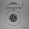 Briloner Ventilateur de plafond avec télécommande Ø48,5cm Voir les images du produit 5