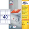 Avery - Etiketten - weiß - A4 (210 x 297 mm) - 100 Stck. Voir les images du produit 13