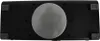 The underside of a black electronic device with a circular metallic plate in the center and four rubber feet. Náhľad obrázku produktu