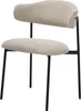 byLIVING Esszimmerstuhl 2er Set JERSEY / Webstoff taupe / Produktbild-Vorschau 5