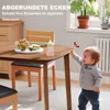Stół jadalny HOMCOM 150 x 80 cm – stół kuchenny dla 6 osób Podgląd zdjęcia produktu 6