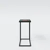 Tavolino - 40 x 29 cm - Nero - Struttura in metallo Anteprima dell’immagine prodotto 3