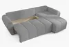 AX LIVING Canapé d'angle avec fonction sommeil Malatya L Voir les images du produit 4