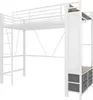MODFU Lit Mezzanine 90x200 cm – Avec Bureau et 4 Tiroirs – Voir les images du produit 8