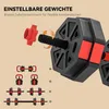 SPORTNOW 6-in-1 Hantelset Kurzhantel Set Kurzhanteln Produktbild-Vorschau 5