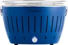 A blue LotusGrill charcoal grill is shown against a white background. Produktbild-Vorschau