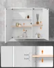 Badezimmerschrank mit Spiegel, Toolless-Technologie, Produktbild-Vorschau 6