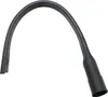 A black flexible crevice tool for a vacuum cleaner is shown against a white background. Voir les images du produit