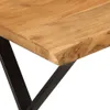The Living Store Bank Baumkante 105 cm Massivholz Akazie Produktbild-Vorschau 6