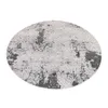 Tapiso Teppich SKY Rund Modern Hellgrau Beige Wohnzimmer 80 Produktbild-Vorschau 7