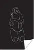 MuchoWow® Poster Linienkunst - Frauen - Modell 20x30 cm - Produktbild-Vorschau 1