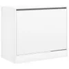 Schuhschrank Weiß 80x42x69 cm Holzwerkstoff Produktbild-Vorschau 4