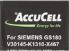 Akumulátor AccuCell vhodný pro Siemens Gigaset GS180 Náhled obrázku produktu 6