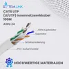 Extralink CAT5e U/UTP Netzwerkkabel 100 m Kupfer Innen LAN Produktbild-Vorschau 2