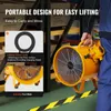 VEVOR stavebný ventilátor Striedavý motor 550 W stavebný Náhľad obrázku produktu 4