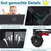 Przenośne łóżeczko COSTWAY Foldable Pack z 4 regulowanymi Podgląd zdjęcia produktu 4