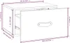vidaXL Nástenný nočný stolík biely 40x29,5x22 cm Náhľad obrázku produktu 8