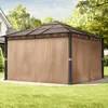 Gartenpavillon 4x4 m wasserdicht ALU Deluxe Pavillon mit 4 Produktbild-Vorschau 4