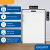 Exquisit Vollraumkühlschrank KS516-V-HE-011D weiss | Produktbild-Vorschau 3