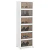 COSTWAY Scatole portaoggetti a 6 livelli con coperchio e Anteprima dell’immagine prodotto 1