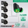 PremiumX Green Diamond Quad LNB DVB-S2 SAT bis 4 Teilnehmer Produktbild-Vorschau 5